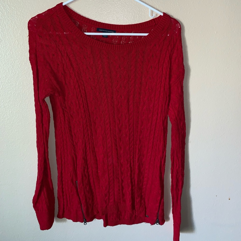 American Eagle Cable Knit Sweater